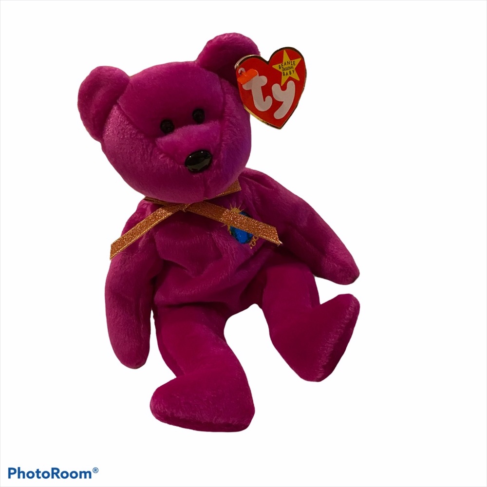 Ty Original Beanie Baby Millennium 2000 Error in spelling on tush tag!